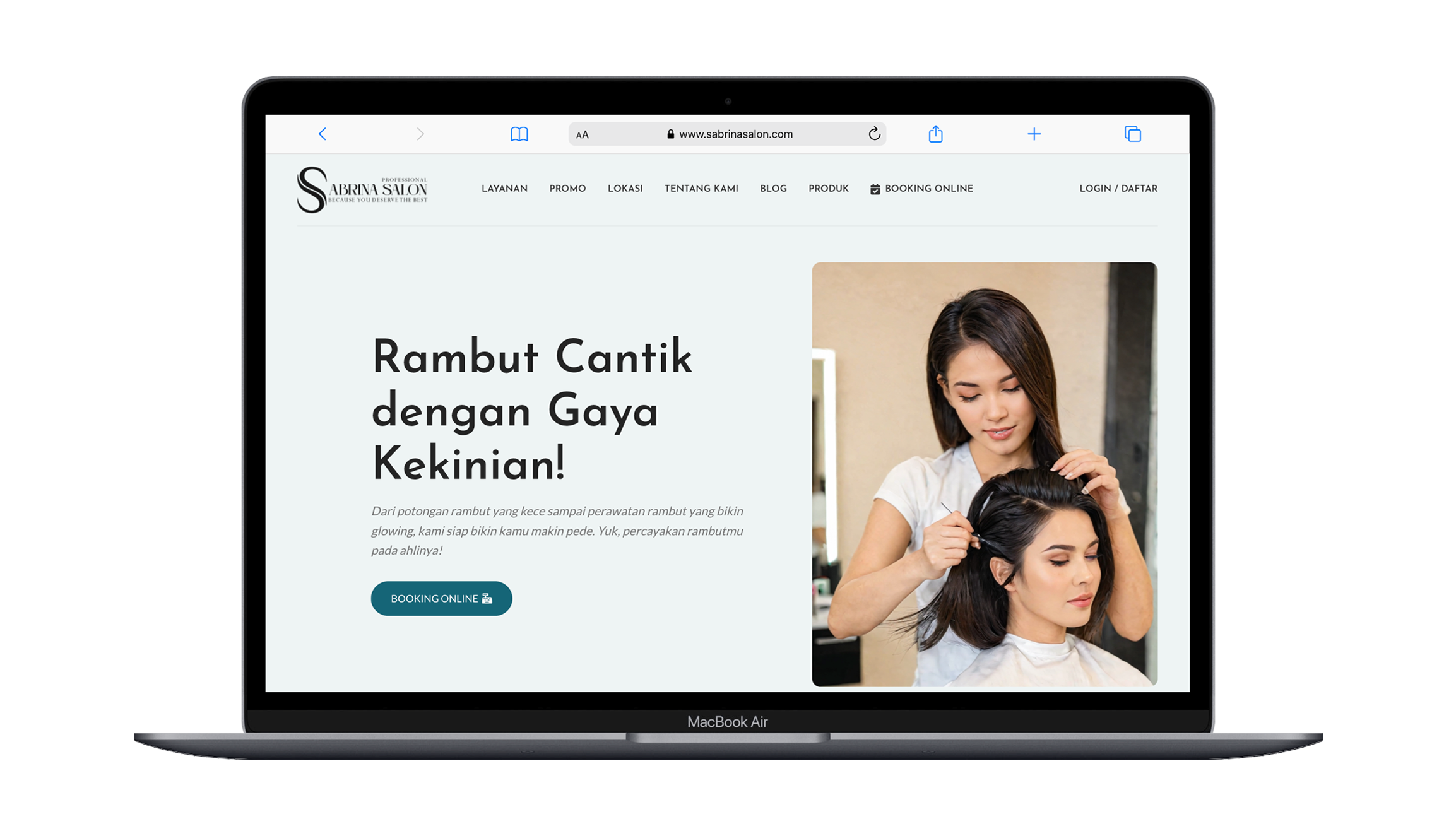  Sabrina Salon Web